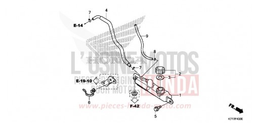 RESERVOIR DE RESERVE SH125ADK de 2019